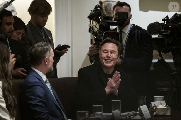 Le 10 avril 2025, à Washington DC, Elon Musk dans la Maison Blanche (Credit Image: © Molly Roberts/White House/Planet Pix via ZUMA Press Wire)