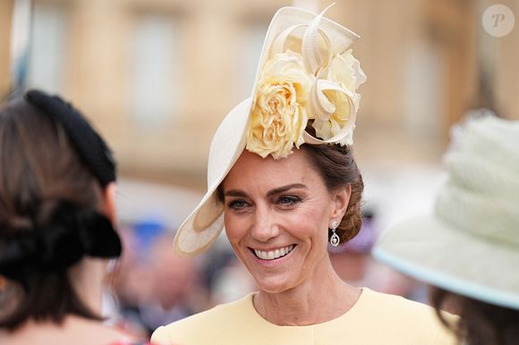 Catherine (Kate) Middleton, princesse de Galles, lors de la Royal Garden Party de Buckingham Palace à Londres, le 20 mai 2025.

Aaron Chown/WPA-Pool / Julien Burton via Bestimage