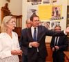 De nombreuses archives sont exposées jusqu'au 25 septembre prochain.

Visite de l’exposition « Le mariage du siècle » par S.A.S. le prince Albert II de Monaco, S.A.R. La princesse Caroline de Hanovre, S.A.S. la princesse Alexandra de Hanovre et les commissaires Thomas Fouilleron et Vincent Vatrican au palais princier de Monaco, le 17 juin 2026. © Jean-Charles Vinaj/Pool Monaco/Bestimage
