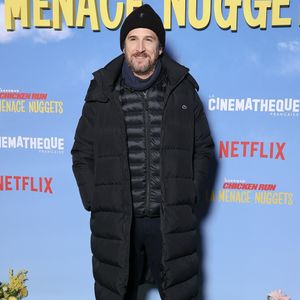 Guillaume Canet à l'avant-première Netflix du film "Chicken Run la menace nuggets" à la Cinémathèque française à Paris, France, le 3 décembre 2023. © Coadic Guirec/Bestimage