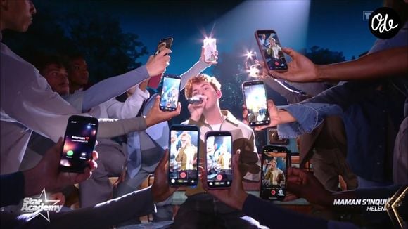 Brieuc fait partie de la nouvelle promotion de la "Star Academy". Capture d'écran TF1