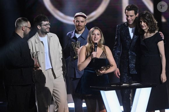 Helena reçoit le prix de la chanson originale de l'année lors de la 41e cérémonie des Victoires de la Musique à La Seine Musicale le 13 février 2026 à Boulogne-Billancourt, France. Photo de Franck Castel /ABACAPRESS.COM