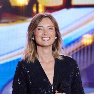 Exclusif - Isabelle Ithurburu - Enregistrement de l'émission "Tous avec les bleus, le concert événement", diffusée en direct sur TF1 le 12 octobre 2023, au Village Rugby, place de la Concorde, à Paris
© Cyril Moreau-Veeren / Bestimage