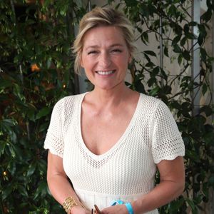 Exclusif - Anne-Elisabeth Lemoine - Célébrités aux Internationaux de France de Tennis de Roland Garros 2023 - Jour 13 à Paris le 09 Juin 2023. 
 © Bertrand Rindoff / Bestimage