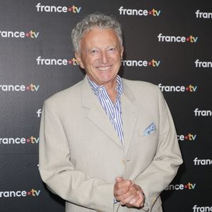 Nelson Monfort au photocall de la conférence de presse de rentrée de France Télévisions à Paris, France, le 4 septembre 2024. © Coadic Guirec/Bestimage