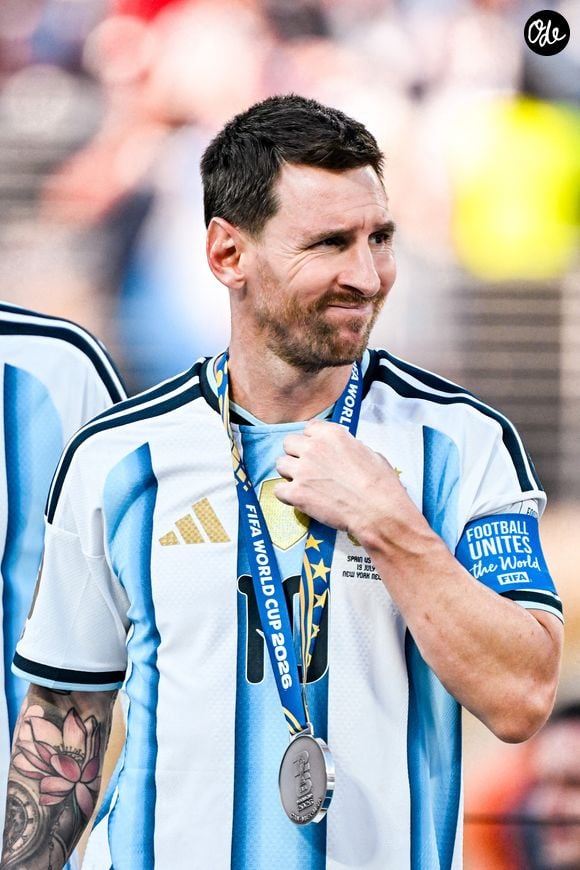 19 juillet 2026, East Rutherford, New Jersey, États-Unis : L'Argentin Lionel Messi semble abattu après la finale de la Coupe du monde masculine de la FIFA 2026 opposant l'Espagne à l'Argentine au New York New Jersey Stadium, dans le New Jersey, le 19 juillet 2026  (Crédit photo : © Andre Ricardo/Sport Press Photo via Zuma Press/ABACAPRESS.COM