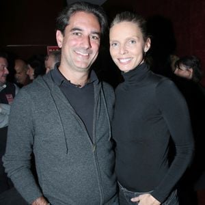 Exclusif - Sylvie Tellier et son mari Laurent Schenten - Célébrités au spectacle « Laurent Gerra se met à table ! », à savourer au Casino de Paris, à Paris, France, le 29 Novembre 2024. 

© Bertrand Rindoff / Bestimage