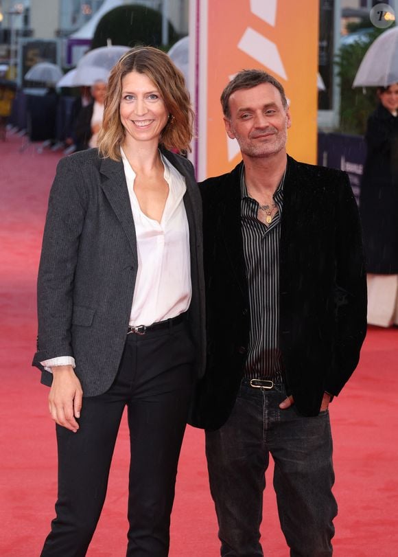 Adèle Van Reeth et Augustin Trapenard - Arrivées à la projection du film "Beetlejuice Beetlejuice" lors de la 50ème édition du Festival du Cinéma Américain de Deauville, France, le 7 eptembre 2024. © Denis Guignebourg/BestImage
