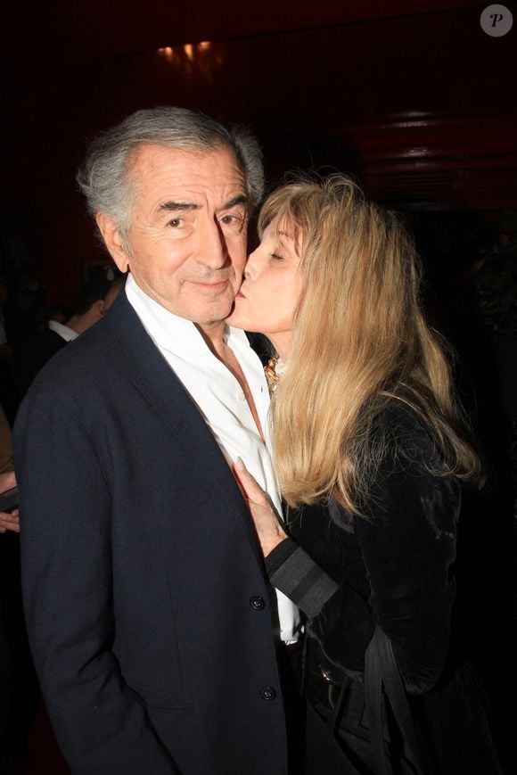 Arielle Dombasle et Bernard-Henri Lévy lors de la remise du prix littéraire Castel 2023 au restaurant Castel à Paris le 15 novembre 2023.

© Philippe Baldini / Bestimage