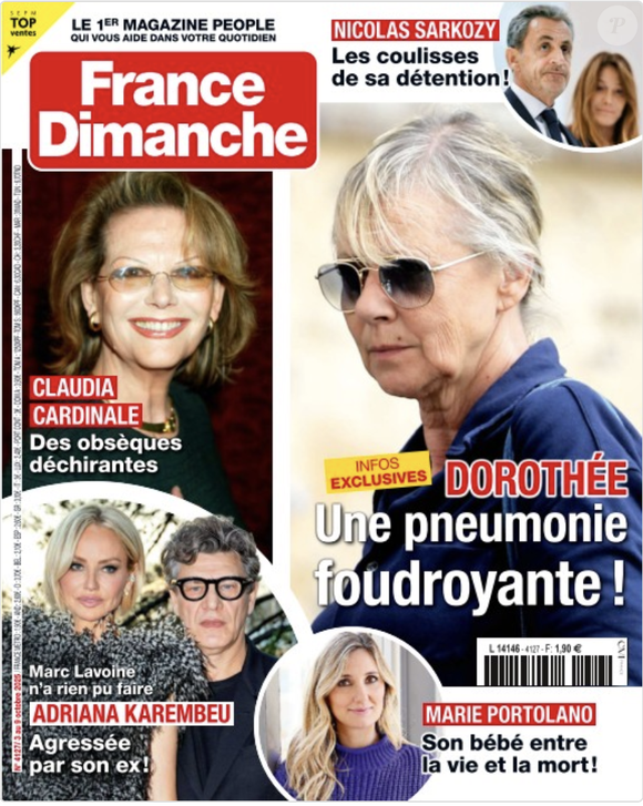 Pas question, pour la descendante du poète Frédéric Mistral de quitter la ville où elle est née pour se mettre au vert ! "Je ne pourrais pas vivre toute seule dans une maison perdue dans la nature, assure-t-elle. J'aurais trop peur !"

Le dernier numéro d'"Ici Paris", paru ce vendredi 3 octobre 2025.