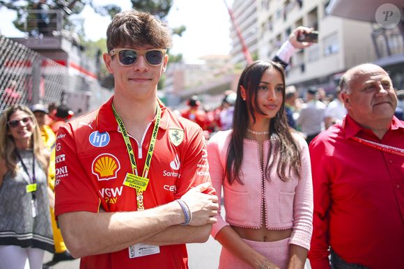 Arthur Leclerc (frère de Charles Leclerc) et Alexandra Saint Mleux (compagne de Charles Leclerc) - Les célébrations au Grand Prix de Formule 1 (F1) de Monaco, le 26 mai 2024. © Eric Alonso/DPPI/Panoramic/Bestimage
