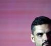 Florent Manaudou en conférence lors du 49ème Congrès Sélectour à l'hôtel Grand Hyatt à Doha au Qatar. Le 28 novembre 2024