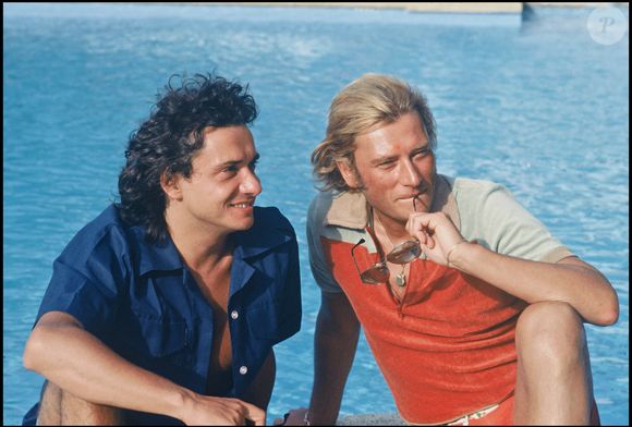 Michel Sardou a repris un des tubes de l'auteur et interprète.

ARCHIVES - MICHEL SARDOU ET JOHNNY HALLYDAY A SAINT TROPEZ