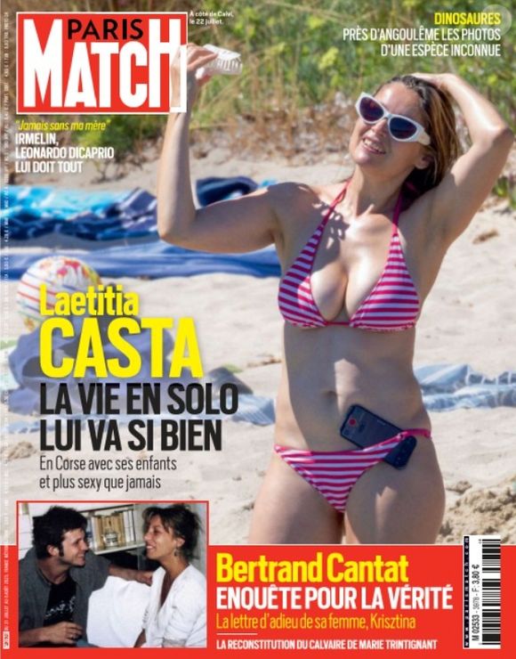 Le suicide de Kristina Rady décortiqué par Paris Match ce jeudi 31 juillet 2025. (Capture d'écran).