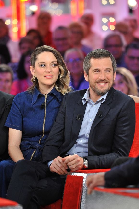 Exclusif - Marion Cotillard, Guillaume Canet - Enregistrement de l'émission "Vivement Dimanche prochain" présentée par M.Drucker et diffusée le 5 mai sur France 2. Le 29 avril 2019
© Guillaume Gaffiot / Bestimage