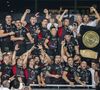 Le Stade Toulousain l'a emporté face à l'Union Bordeaux-Begles (UBB)

Les joueurs du Stade Toulousain célèbrent avec le trophée du Bouclier de Brennus après avoir remporté la finale du Top 14 français de rugby entre le Stade Toulousain (Toulouse) et l'Union Bordeaux-Begles (UBB) au Stade de France à Saint-Denis, au nord de Paris, le 28 juin 2025.Photo par Eliot Blondet/ABACAPRESS.COM