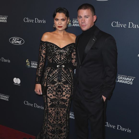 Jessie J et son compagnon Channing Tatum à la soirée Recording Academy and Clive Davis 2020 Pre-GRAMMY à l'hôtel The Beverly Hilton dans le quartier de Beverly Hills à Los Angeles, le 25 janvier 2020Backgrid USA / Bestimage