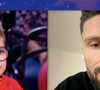 Olivier Giroud sur France 2 pendant le "Téléthon"