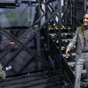 Kate Middleton visite la RAF Coningsby, dans le Lincolnshire, le 2 octobre 2025.

Photo : Julien Burton / Bestimage