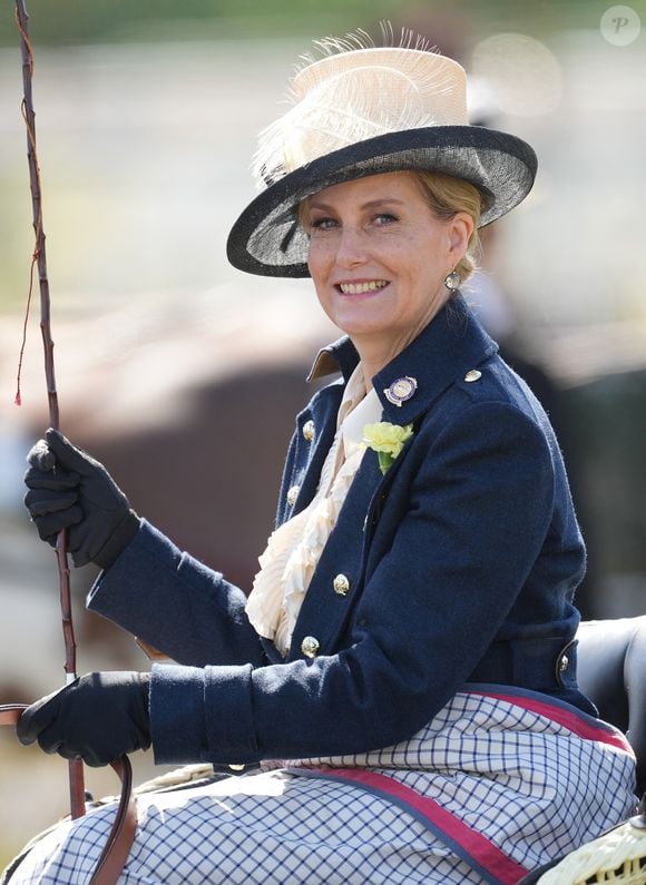 Sophie Rhys-Jones, duchesse d'Edimbourg - La duchesse d'Edimbourg assiste au cinquième jour du Royal Windsor Horse Show au château de Windsor, Windsor, Berkshire, Royaume-Uni, le 5 mai 2024.

Photo de James Whatling