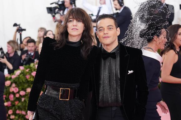 Rami Malek et Charlotte Gainsbourg - Arrivées des people à la 71ème édition du MET Gala (Met Ball, Costume Institute Benefit) sur le thème "Camp : Notes on Fashion" au Metropolitan Museum of Art à New York, le 6 mai 2019. © STARMAX / BESTIMAGE