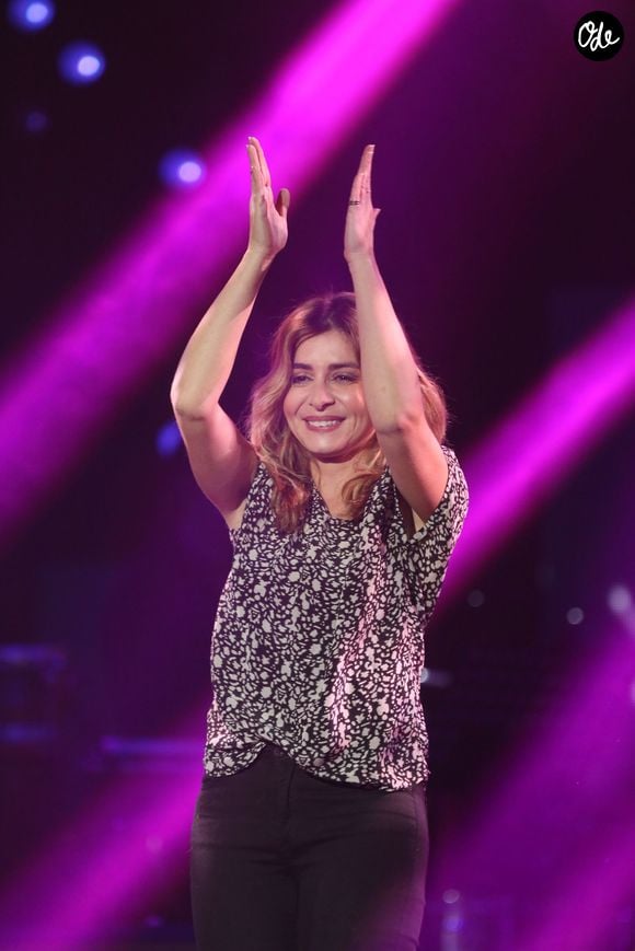 Exclusif - Julie Zenatti - Enregistrement de l'émission "Tout le monde chante contre le cancer...10 ans" au Zénith à Paris, qui sera diffusée sur W9 le 16 décembre. Le 1er décembre 2015
© Gorassini-Guizard / Bestimage