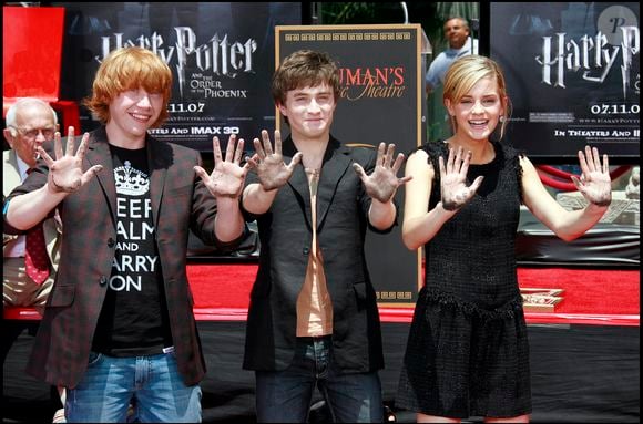 Emma Watson, Rupert Grint, Daniel Radcliffe à Hollywood
©ALAIN ROLLAND / MAXIMA PROD / BESTIMAGE