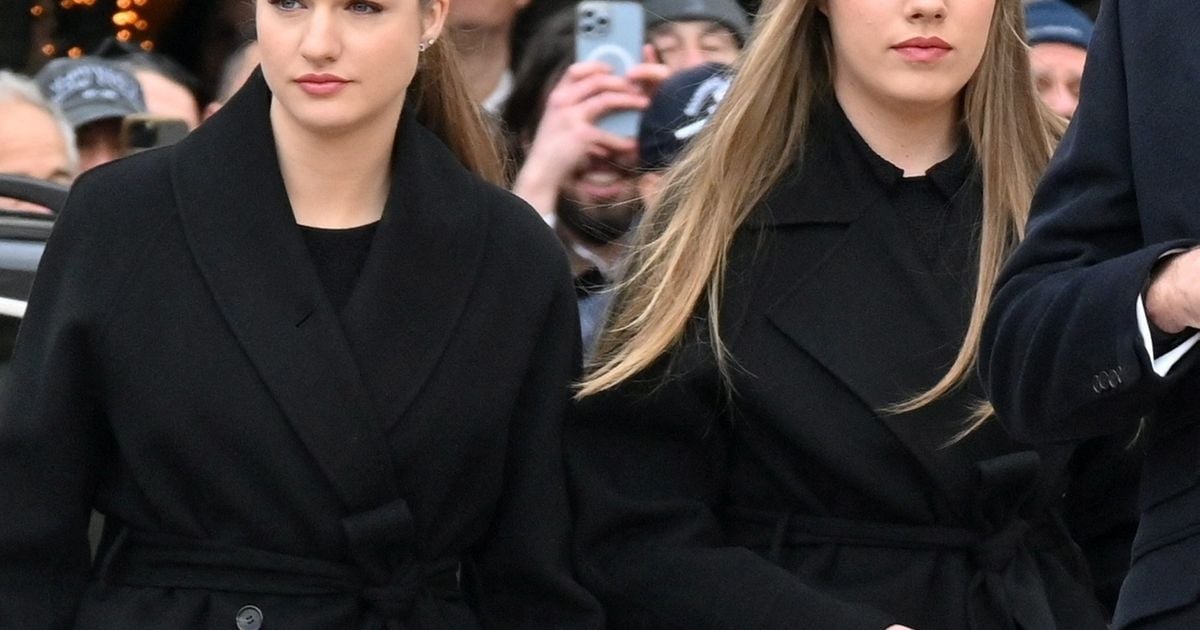 Au revoir Irène de Grèce : Leonor et Sofia d’Espagne aux côtés de leur grand-mère pour l'ultime voyage de sa petite sœur