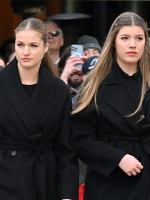 Au revoir Irène de Grèce : Leonor et Sofia d’Espagne aux côtés de leur grand-mère pour l'ultime voyage de sa petite sœur