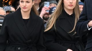 Au revoir Irène de Grèce : Leonor et Sofia d’Espagne aux côtés de leur grand-mère pour l'ultime voyage de sa petite sœur