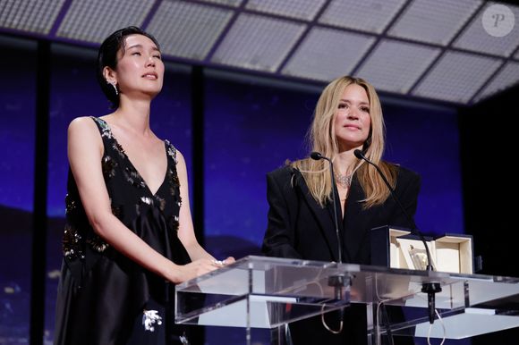 Ryūsuke Hamaguchi, Virginie Efira - Cérémonie de clôture du 79ème Festival International du Film de Cannes, le 23 mai 2026. © Borde-Jacovides-Moreau / Bestimage