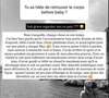 L'ancienne chroniqueuse de TPMP s'est aussi confiée sur son poids pris après la grossesse.