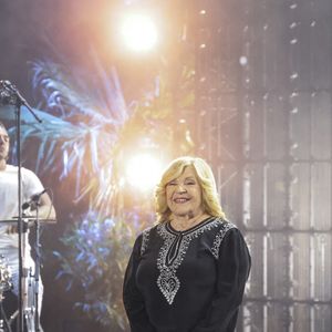Exclusif -  Nicoletta lors de l'enregistrement de l’émission La Grande Fête de Carcassonne, diffusée le samedi 6 septembre à 21.10 sur France 2, dans la Cité Médiévale de Carcassonne, France, le 24 juin 2025. © Jack Tribeca/Bestimage