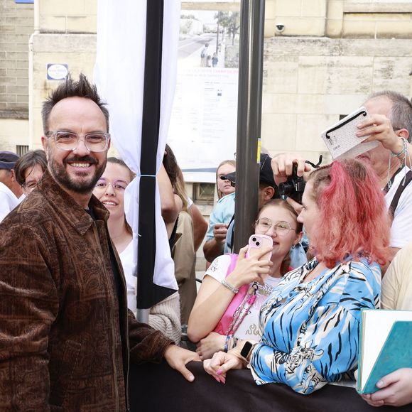 Jarry lors de la 18ème édition du festival du Film Francophone d'Angoulême, mercredi 27 août 2025. © Christophe Aubert via Bestimage