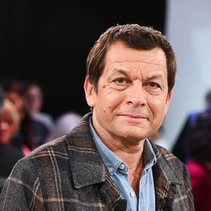 Exclusif - Laurent Mariotte lors de l'enregistrement de l'émission Vivement dimanche au studio Rive gauche, présentée par M. Drucker, diffusée sur France 3, le 1er mars 2026, à Paris, France, le 18 février 2026. © Guillaume Gaffiot/Bestimage