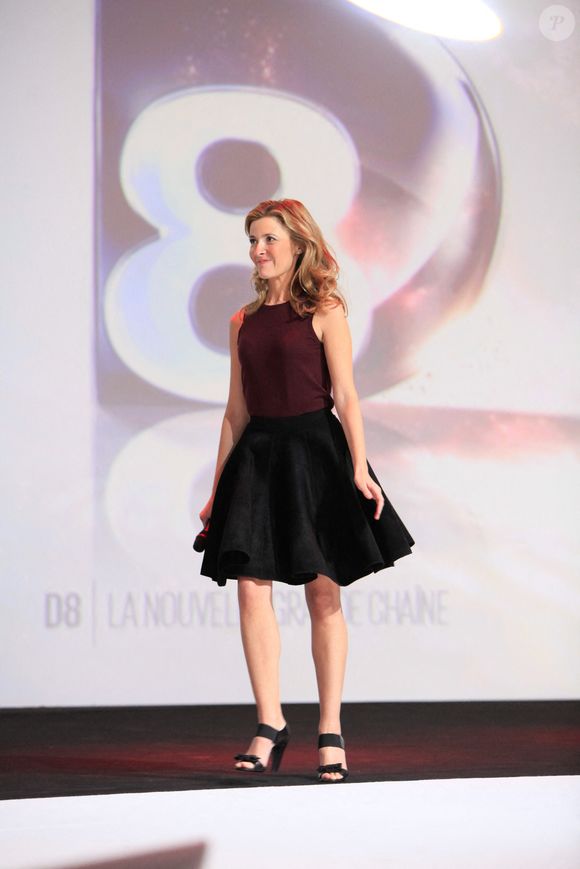 Elisabeth Bost lors de la présentation de D8 & D17 Group Canal + TV au Carrousel du Louvre à Paris, France, le 20 septembre 2012. Photo by Domine/ABACAPRESS.COM