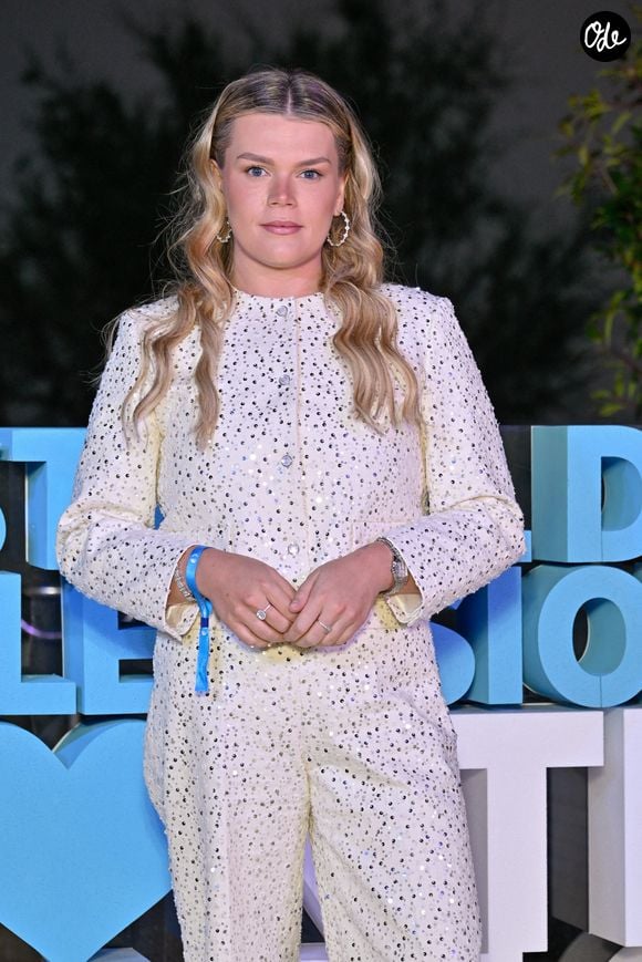 Camille Gottlieb assistant à l'after-party d'ouverture du 65e Festival de télévision de Monte-Carlo, le 12 juin 2026 à Monte-Carlo, Monaco. Photo de Julien Reynaud/Aps-Medias/Abaca