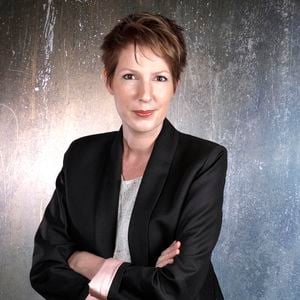 Exclusif - Portraits de Natacha Polony à Paris le 3 octobre 2023. © Cédric Perrin/Bestimage