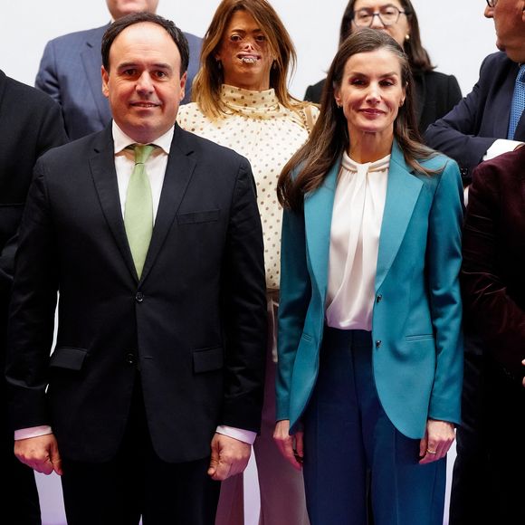 Letizia d'Espagne préside l'événement organisé pour marquer la Journée mondiale des maladies rares à l'Auditorium et au Centre des congrès de Castellon à Castellón de la Plana, Espagne, le 3 mars 2026. 

Photo : Lalo Yasky / Bestimage