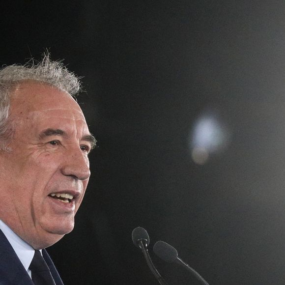 Francois Bayrou lors du congrès du parti de centre-droit français Horizons, au Parc Floral, à Paris, France, le 25 mars 2023. © Stéphane Lemouton/Bestimage