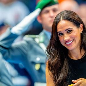 Mais aussi quelques moments avec ses copines, notamment au Pilates. 

Le prince Harry, duc de Sussex et Meghan Markle, duchesse de Sussex, participent à une remise de médailles lors des Invictus Games 2023 (Day 4) à Dusseldorf, le 13 septembre 2023.