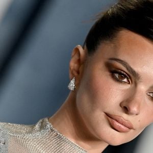 Emily Ratajkowski au photocall de la soirée "Vanity Fair" lors de la 95ème édition de la cérémonie des Oscars à Los Angeles, le 12 mars 2023. Photo par AGENCE / BESTIMAGE