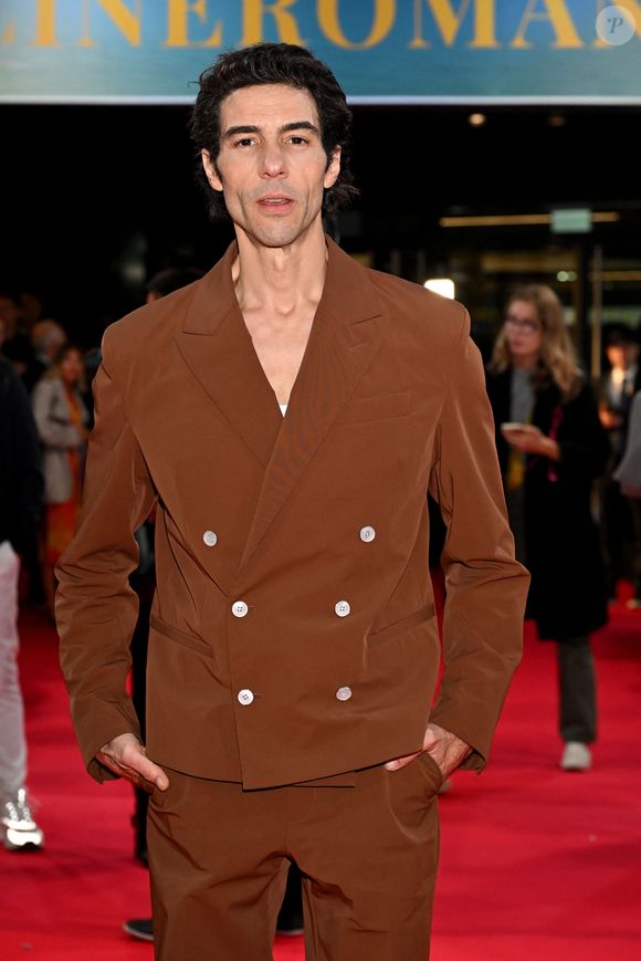 Tahar Rahim pour le film "Monsieur Aznavour" - Arrivées de la soirée de clôture de la 6ème édition du festival Cinéroman au cinéma Pathé Gare du Sud à Nice, France, le 5 octobre 2024 © Bebert-Jacovides/Bestimage
