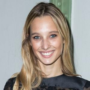 Ilona Smet au défilé de mode printemps-été 2018 "Lanvin" au Grand Palais à Paris. Le 27 septembre 2017. Crédit Olivier Borde / Bestimage