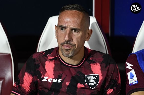 Franck Ribery (joueur de Salernitana) lors du match de Football du Calcio Serie A (Italie), Salernitana - AS Rome (0-1) à Salernitana, Italie le 14 Août 2022 © Image Sport / Panoramic / Bestimage
