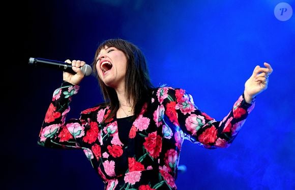 Longuenesse  le 3 juillet 2022 : la chanteuse Natasha St-Pier en concert au "Festival de L'ete en Fete 2022" - Photo by Jarry S/ANDBZ/ABACAPRESS.COM