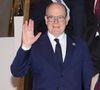 Albert de Monaco a rendu hommage à l’ancien conseiller national monégasque

Exclusif - Le prince Albert II de Monaco - Conférence de l'Ancien Ministre de l’Europe et des Affaires étrangères de France,  Hubert Védrine "2025 : l’année de tous les périls ?" à Monaco le 31 mars 2025. © Claudia Albuquerque/Bestimage