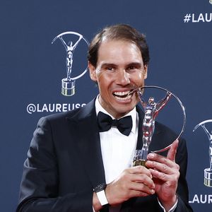 Rafael Nadal à Madrid en avril 2025. © Dennis Agyeman/AFP7 via ZUMA Press Wire