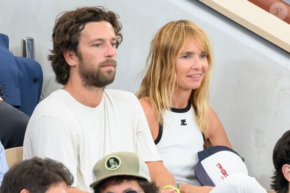 Axelle Laffont et Romain Sichez à Roland Garros le 10 septembre 2023 © Laurent Zabulon/ABACAPRESS.COM