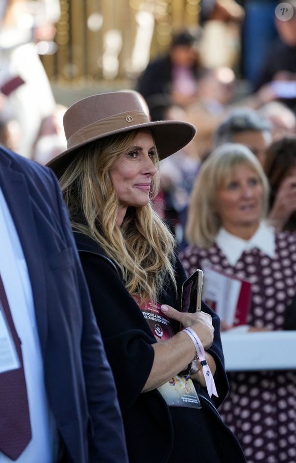 Sophie Thalmann-Soumillon - 104ème édition du Qatar Prix de l’Arc de Triomphe à l'hippodrome Paris Longchamp le 5 octobre 2025. © Anne-Sophie Guebey/Bestimage